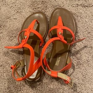 Michael Michael Kors flat sandals great condition size 6.5